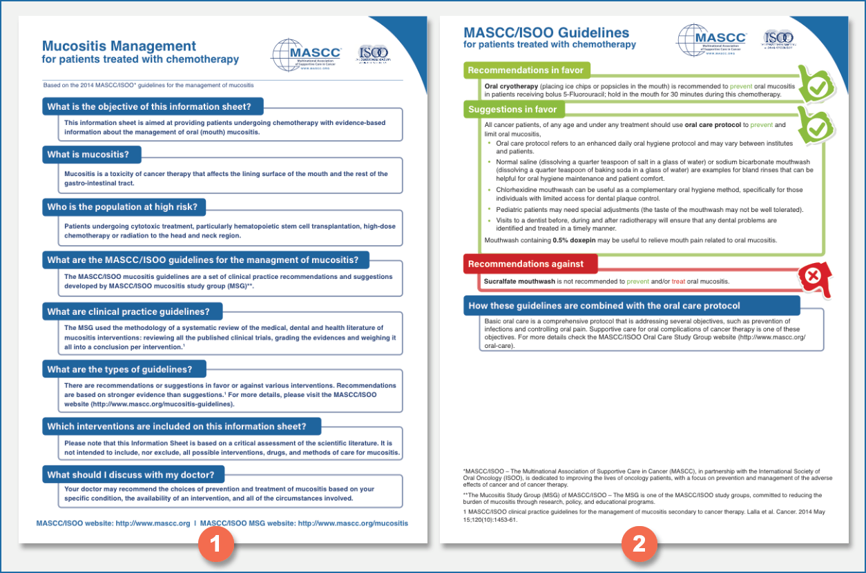 Mucositis Management - Chemotherapy