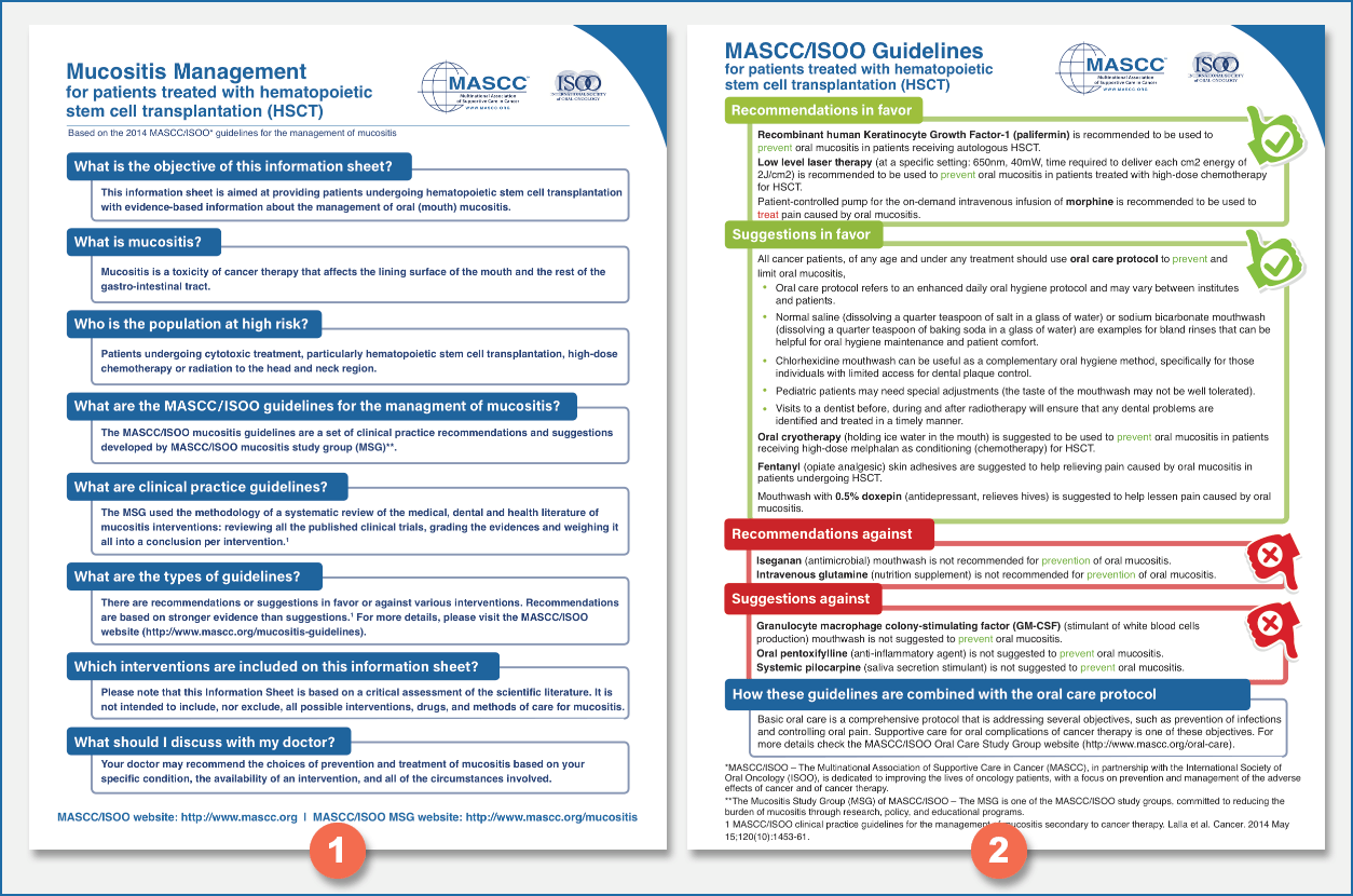 Mucositis Management - HSCT