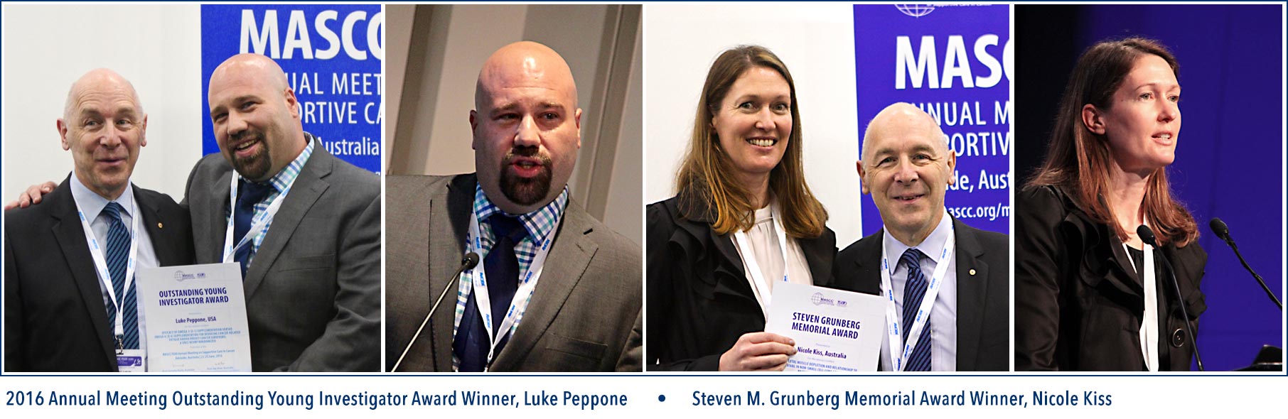 2016 MASCC/ISOO Award Winners 2016 MASCC/ISOO Award Winners